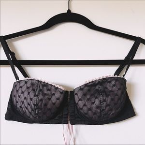 Corset Style Lace Bra